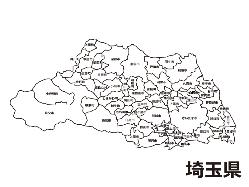 埼玉県地図