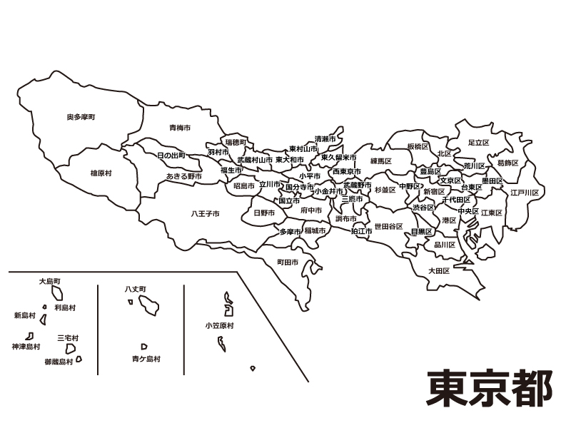 東京都地図